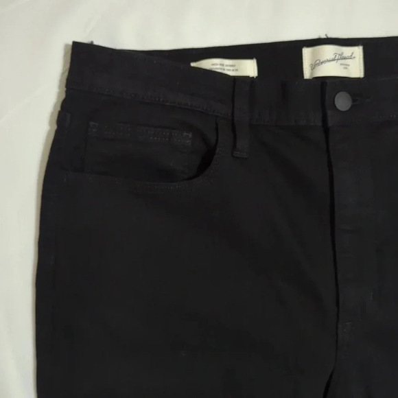 Universal Thread High-Rise Skinny Jeans, Color Black Wash Size 16R - Picture 5 of 15